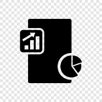 Statistics, Data Mining, Graphs, Data Visualization icon svg