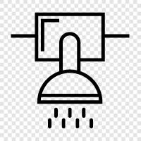 steam, hot, steamy, rainfall icon svg