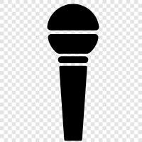 stereo microphone, lavalier microphone, sm microphone icon svg