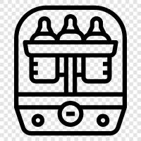 sterilizer for bottles, sterilizer for, Bottle sterilizer icon svg