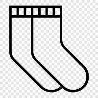 stocking, leg, foot, mens icon svg