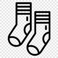 stocking, footwear, socks icon svg