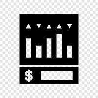 stocks, stock market news, stock prices, stock market crash icon svg