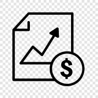 stocks prices, stock market, stock market analysis, stock market news icon svg