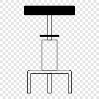 stool, bar, barstool, furniture icon svg