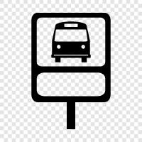 stop, boarding, waiting, platform icon svg