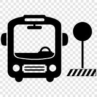 stop, bus, transportation, public transportation icon svg