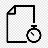 stopwatch, time, countdown, timer icon svg