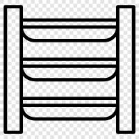 storage, shelving, cabinet, equipment icon svg