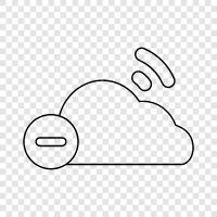 storage, Cloud icon svg