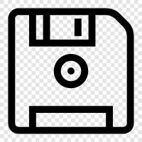 depolama aygıtı, floppy disk, depolama ortamı, depolama ikon svg