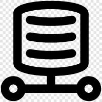 storage, hard drive, cloud storage, storage space icon svg