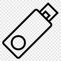 storage, storage drive, portable storage, portable hard drive icon svg