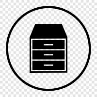 storage, cabinet, home, furniture icon svg