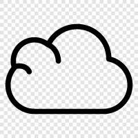 storage, Cloud icon svg