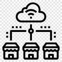 Speicher, Backup, Synchronisation, Fernzugriff symbol