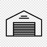 storage, storage space, storage unit, storage area icon svg