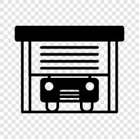 storage, tool storage, home improvement, car storage icon svg