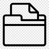 storage, document, collection, history icon svg