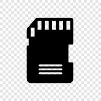 storage, card, microSD, SDHC icon svg