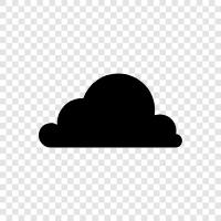 storage, Cloud icon svg