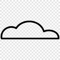 storage, backup, Cloud icon svg