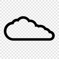 Speicher, Backup, Cloud Storage, Cloud Backup symbol