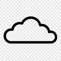 storage, data, clouds, data centers icon svg