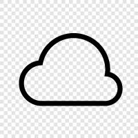 storage, Cloud icon svg