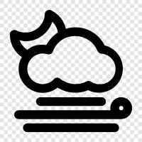 storage, data, bandwidth, Cloud icon svg