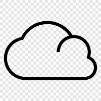 storage, Cloud icon svg