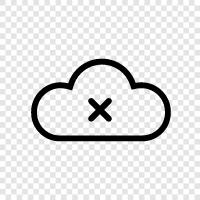 storage, remote, Cloud icon svg