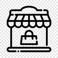 store, shopping, shopping mall, department store icon svg