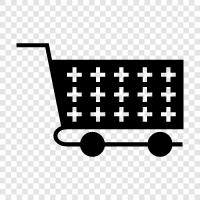 store, shopping, goods, items icon svg