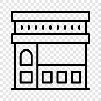 storefront, retail store, store front, shop icon svg