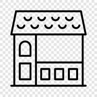 storefront, store front, store, storefront display icon svg