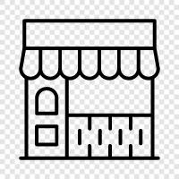 storefront, retail shop, store, retail store icon svg