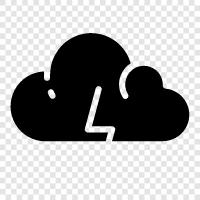 storm, weather, lightning storm, thunder and lightning icon svg