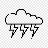 storm, weather, lightning, thunderstorm icon svg