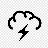 storm, weather, tornado, thunder icon svg