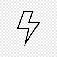 storm, weather, thunder, lightning bolt icon svg