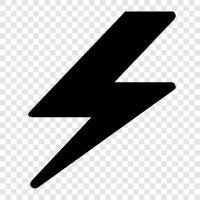 storm, weather, lightning flashes, thunder icon svg