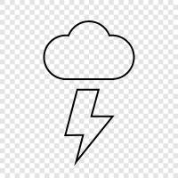 storm, rainfall, heavy, weather icon svg