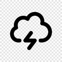 storm, lightening, weather, tornado icon svg