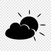 stormy day, overcast day, Cloudy Day icon svg