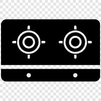 stovetop, oven, range, ovens icon svg