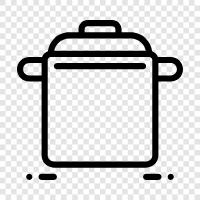 stovetop, stove, cookware, pot icon svg