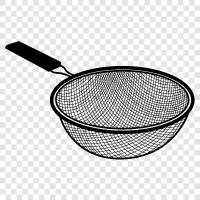 strainer, kitchen strainer, kitchen sink strainer, food strainer icon svg