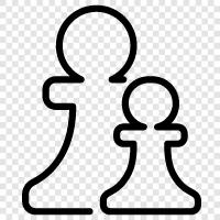 strategy, tactics, chess puzzles, chess games icon svg