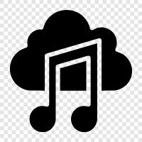 streaming music, online music, streaming music services, online music streaming icon svg